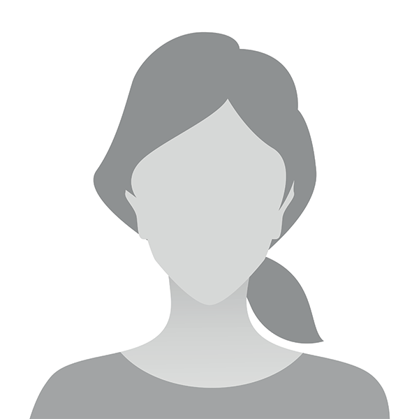 The image displays a stylized, gray-toned silhouette of a woman s head and shoulders against a white background.